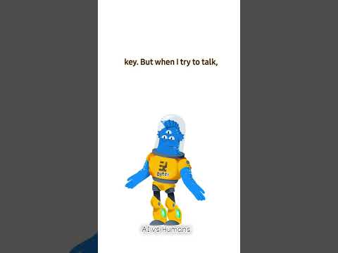 AI vs Humans,  'communication is key' #ai,#funny ,#yshorts #chatbot,#chatgpt