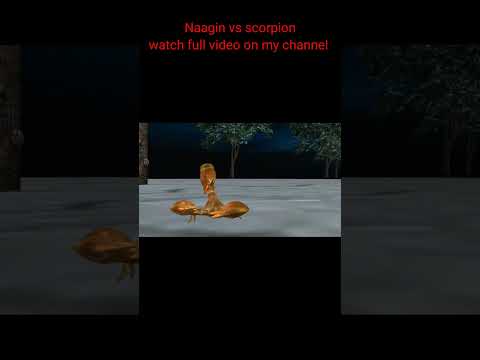 Naagin vs scorpion part 1