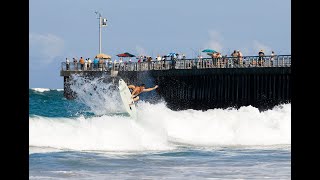 Proctor Surfboards Accelerator: Tommy O'Brien small wave surfing in Cali