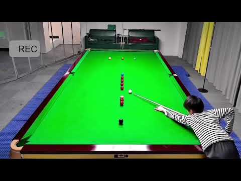 My 8 year old students Guan Hanlin making a 142 doing the lineup routine