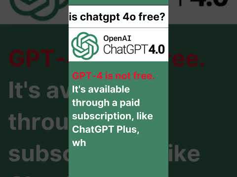 is chatgpt 4o free