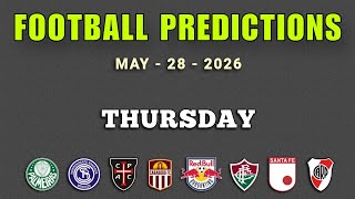 FOOTBALL PREDICTIONS TODAY ( Liga Portugal | Libertadores | Sudamericana | Egypt League ) GoalIQ
