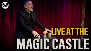 Steve Faulkner at The Magic Castle. 2025 Cups and Balls. For Magicians only. 