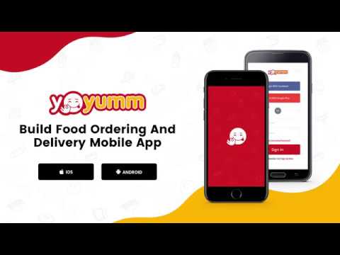 Food Ordering & Delivery Mobile App Development Solution- Yo!Yumm