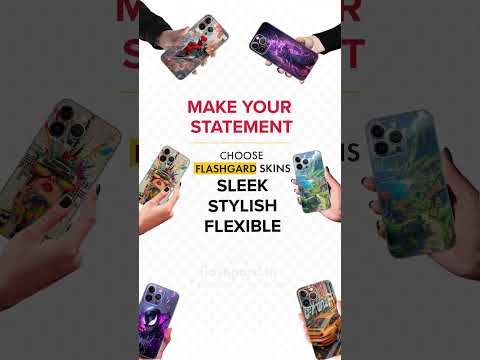 Transform Your Phone, Transform Your World with Flashgard Skins 🔥📱