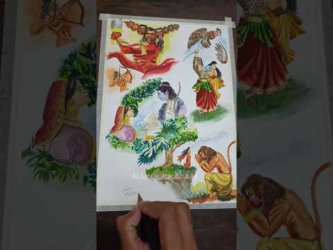 Ramayan painting #ramayan #ram  #ramsita