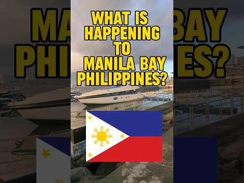 What is happening to Manila Bay? 🇵🇭 #manilabay #smbythebay #philippines