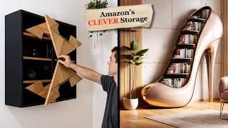 These CLEVER Space-Saving Solutions From Amazon Will Fix Your Home Instantly!