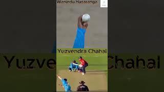 Wanindu Hasaranga vs Yuzvendra Chahal Googly comparison🔥😱. #cricket #comparison