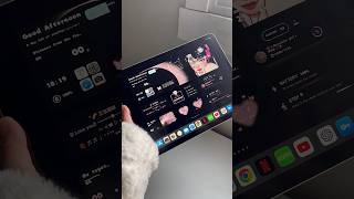 iPad Pro 2024 Customization 🫶🏻 Tomie Inspired Aesthetic 🖤  #ipadpro #ipad #ios17