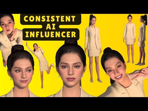 How I Created a 3D AI Influencer with CONSISTENT Face and Body in 5 Minutes with Rendora AI