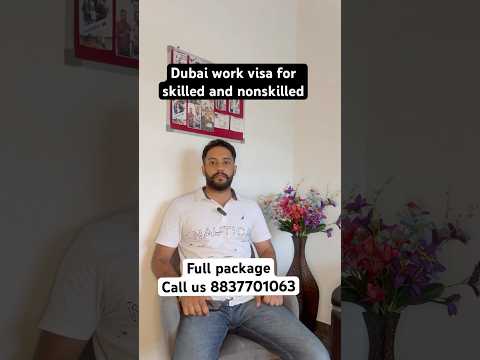 Dubai work visa | Uae visa | full package | #dubaivisa #dubai #uaejobs