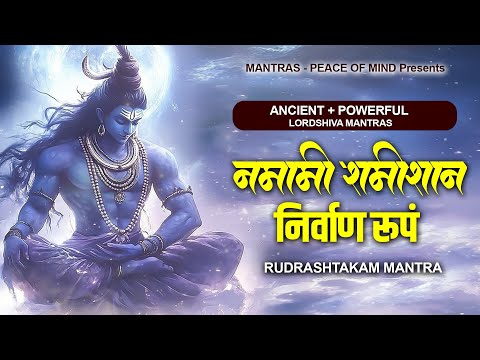 Ancient + Powerful SHIVA MANTRAS : Namami Shamishan | Rudrashtakam | Eliminate Negative Energies