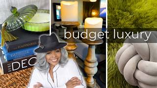 Luxury Living Room Makeover TIGHT TIGHT BUDGET | Renter Friendly DIY & Design