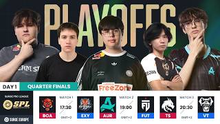 🔴 QUARTER FINALS | SPL EMEA S1 | MLBB | SURGE