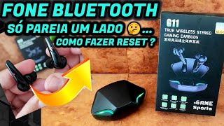✅PROBLEM SOLVED! BLUETOOTH HEADPHONES ONLY PAIR ON ONE SIDE, learn how to solve and reset the hea...
