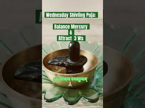 #WednesdayShivlingPuja #MercuryRemedies #BudhwarShivPuja #omshivaynamastubhyam