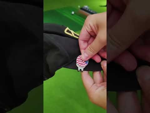 ball marker hat clip.#golf #golfhat #magnetic #clip #marker