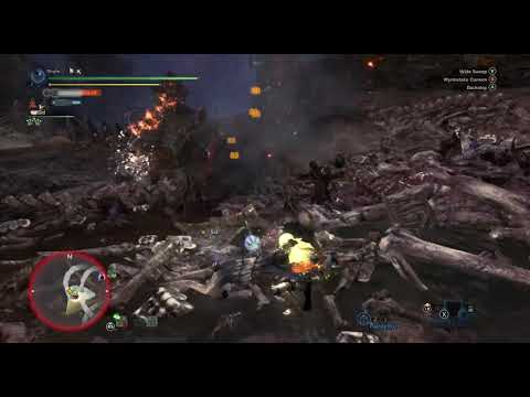 MHW - Tigrex gets a load to the face