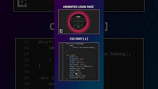Animated login page using html _ css _ #codecraft #codecrushn #codung