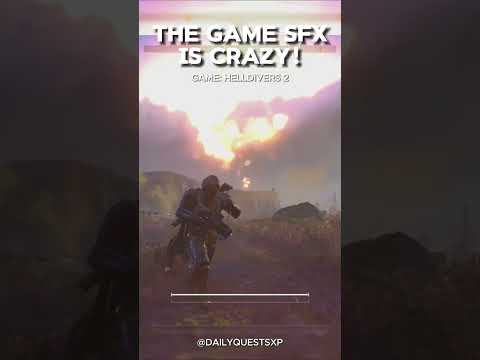 HELLDIVERS 2 SFX IS CRAZY! #shorts