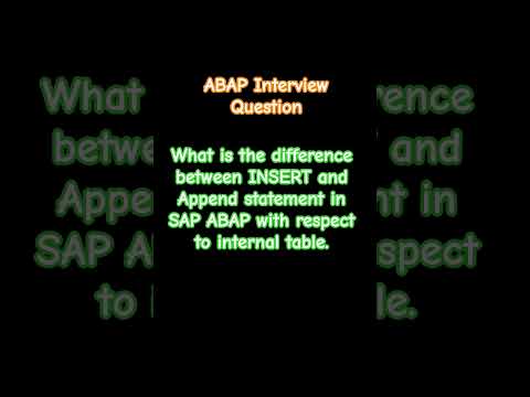 ABAP QUESTION
