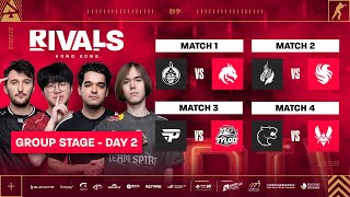 BLAST Rivals Hong Kong, Day 2 - MongolZ vs Spirit, PUA vs Falcons, paiN, vs TYLOO, FURIA vs Vitality
