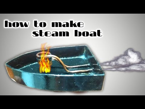 how to make steam boat