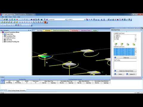 Day 29 STAAD Pro Tutorials   Analysis & Design of Combined Footing Adv  Foundation