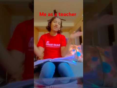 Me as a good teacher