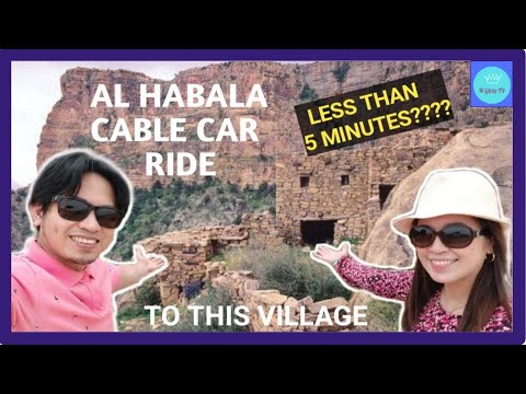 LESS THAN 5 MINUTES RIDE SERIOUSLY??? | AL HABALA CABLE CAR | HANGING VILLAGE |  DAY 2 | N GIRLS TV
