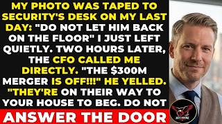 Termination Revenge: I Held the Key to Their Merger Collapse