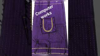 #computerworks #computerworkblouse #pagesinmydiary #fashion #mangli #designerblouses #indianattire #