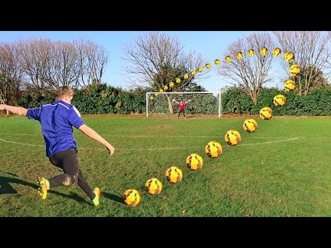 THE BEST GOAL EVER IN A FOOTBALL CHALLENGE