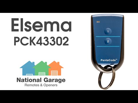 Elsema PCK43302 Garage Remote Control Video Description