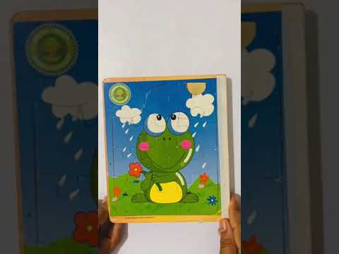Toys for kids||Mini puzzle with frog||Jigsaw puzzle solving ||Part :3