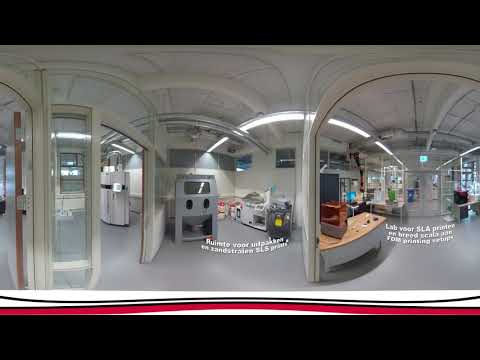 3Dprint Composietenlab Windesheim 360 graden