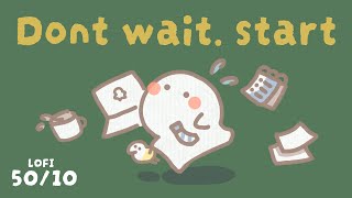 4 Hours Deep Focus | 50/10 Pomodoro (Lofi Study and Work)