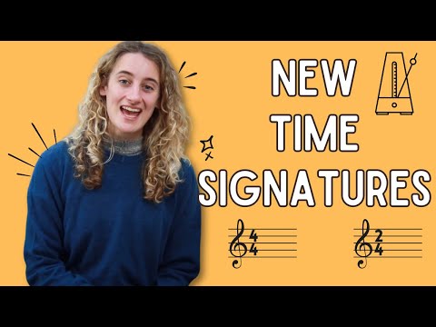 Learning Time Signatures: 2/2 and 2/4 time!