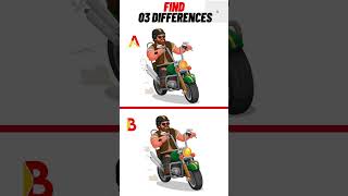 Find the differences #braingames #findthedifferencesgame  #brainpuzzles How Good Are Your Eyes📍