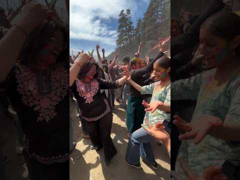 Pahadi natti dance Himachali song Holi 2025 #pahadidance #nati #pahadisong #himachali #sirmourinati