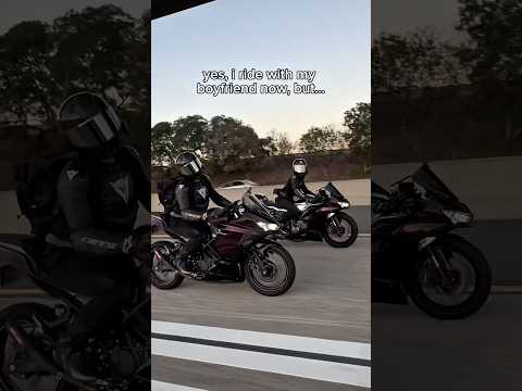 #1 reason you should get a biker bf 😭 #bikergirl #bikercouple #couple #relationship #motorcycle