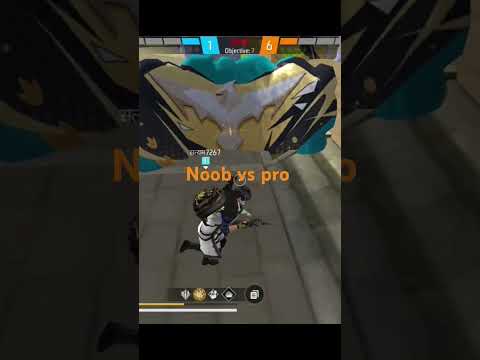 Noob vs pro #freefire #noobtoproff #noobtoproffnoob #trendingshorts #totalgaming #freefireshorts