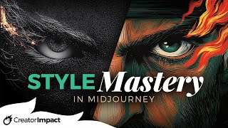 How to MASTER Midjourney Styles! (inc. NEW Style Explorer in Midjourney!)