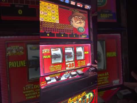 JACKPOT! Crazy bill VGT, 25.00 denomination up to 75.00 a spin! #winstar  #winstarcasino