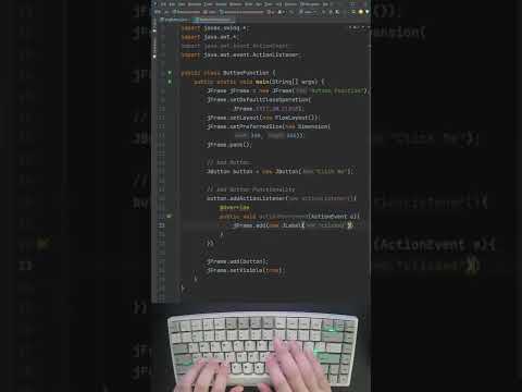 How to add functionality to a button in a Java App (Swing GUI)