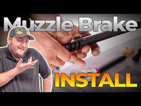 Muzzle-loaders.com Muzzle Brake Installation