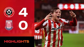 Sheffield United 4-0 Stoke City | EFL Championship highlights