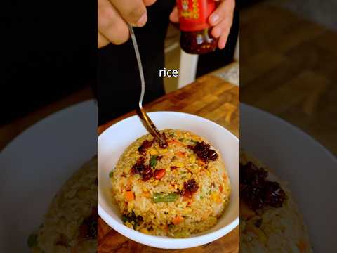 Egg Fried Rice 😍 #Shorts
