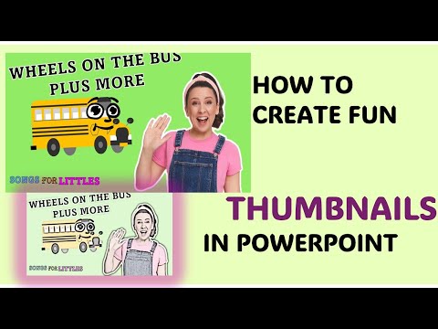 How to create a classy thumbnail in PowerPoint